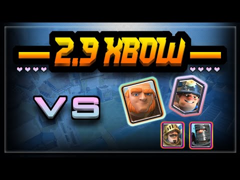 2.9 Xbow vs Giant Miner [Double Prince]