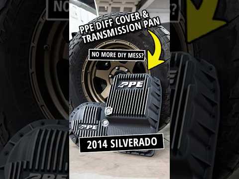 New Upgrades for the 2014 Silverado! PPE 6L80 Pan and Diff Cover