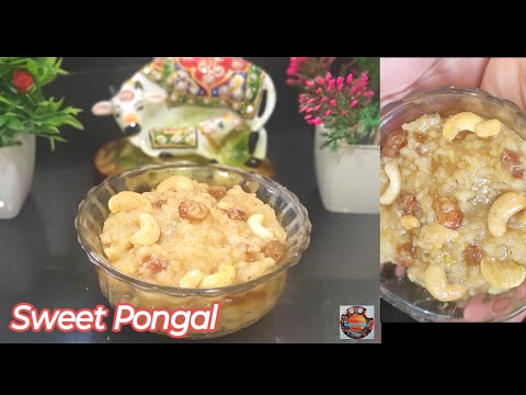 “Soft & Creamy Sweet Pongal | Traditional South Indian Dessert 🍚✨”