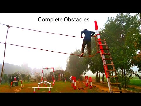 ISSB Complete Obstacles | Individual Obstacles | Army | Navy | PAF