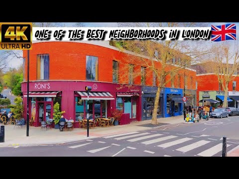 Walk in The One Of The Best Neighborhoods in London-London Walk[4K]