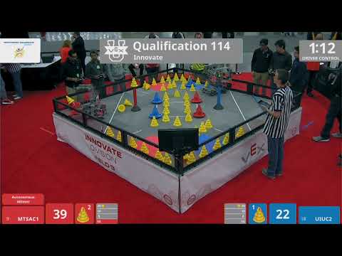 2018 VEXU Innovate Q114 - MTSAC1 vs UIUC2 - 72 to 37
