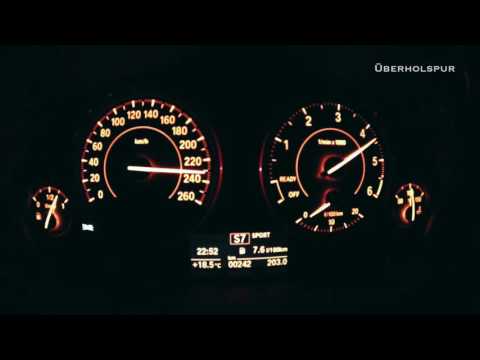 2016 BMW 420d Gran Coupe (F36) 0-240 km/h acceleration