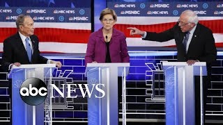 Democratic candidates go after Bloomberg in heated debate | ABC News