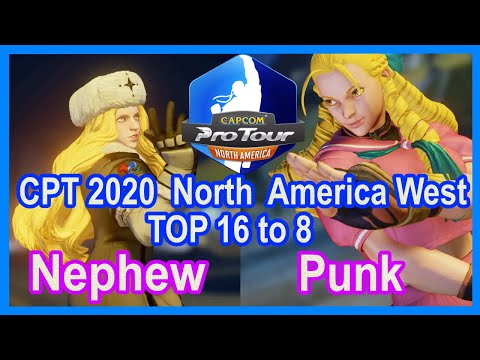 SFV Nephew VS Punk CPT 2020 North America Top 16 to 8 | Nephew [Kolin] VS Punk [Karin, Seth]