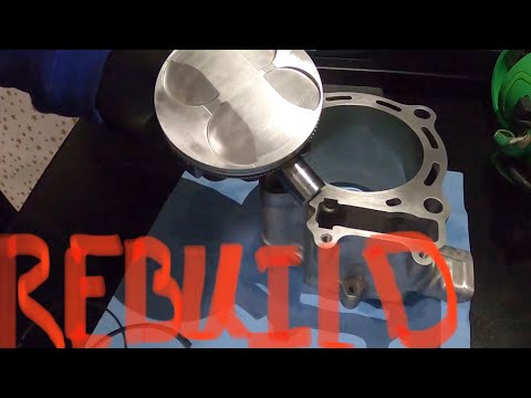2005 Crf450r Engine Rebuild l Top End l Engine Clean l Full Process