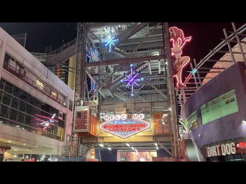 Fremont St. Experience, Las Vegas - 2x speed