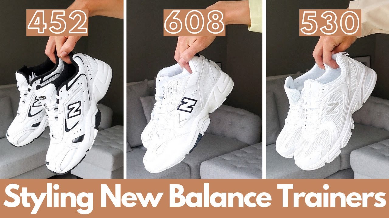 Watch NEW BALANCE TRAINERS 452 - 608 - 530 STYLING + REVIEW | How To Wear New Balance Running Trainers Now NEW BALANCE TRAINERS 452 - 608 - 530 STYLING + REVIEW | How To Wear New Balance Running Trainers