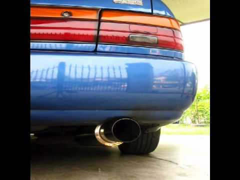 4AGE Apexi N1 WITH and WITHOUT exhaust silencer