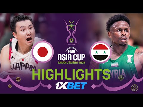 Japan 🇯🇵 use strong second half to beat Syria 🇸🇾 in commanding #AsiaCup 2025 opener win!