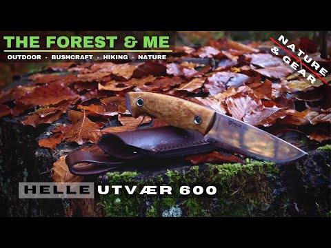 Nature & Gear: Helle Utvaer 600 Bushcraft-Knife | Beautiful Autumn Forest | non speaking