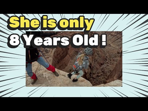 She Was So Excited To Jump At Rope Swing Moab!