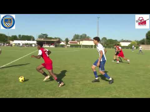 FINALE Tournoi Football U15 Sainte Livrade FC LORMONT   FCVL VALLEE DU LOT