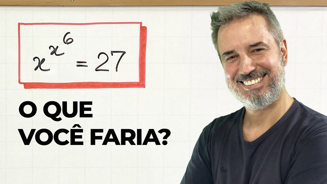 PARECE MÁGICA: a surpreendente equação xˆxˆ6 = 27 😮