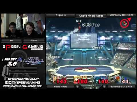 ePG Weekly - Missile Fisters (Ganon/Samus) Vs. BW + Lvl 9 Wolf (Peach/Wolf) (G Finals) - PM Dubs p4