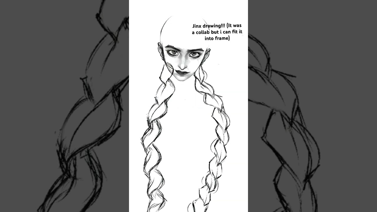Jinx fanart!#art #digitalart #speedpaint #characterfanart #arcane #jinx