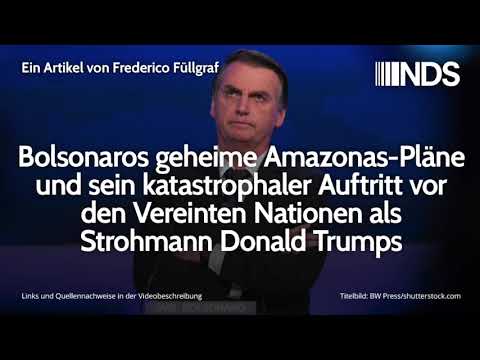 Bolsonaros geheime Amazonas-Pläne und katastrophaler Auftritt vor den UN als Strohmann Donald Trumps