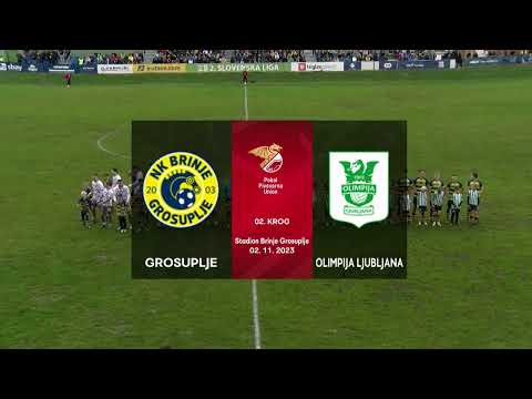 Brinje Grosuplje - Olimpija Ljubljana | 2. krog Pokala Pivovarna Union 2023/24 | VRHUNCI
