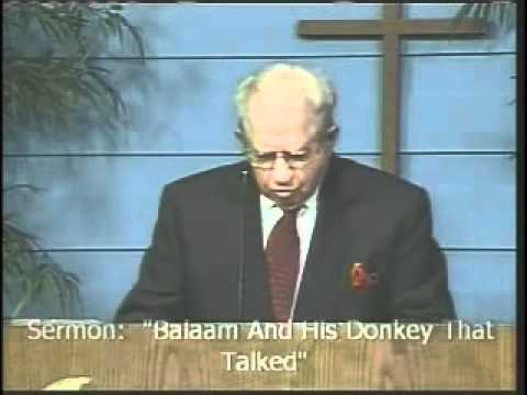 Numbers 22:21-35 The Christian Worship Hour