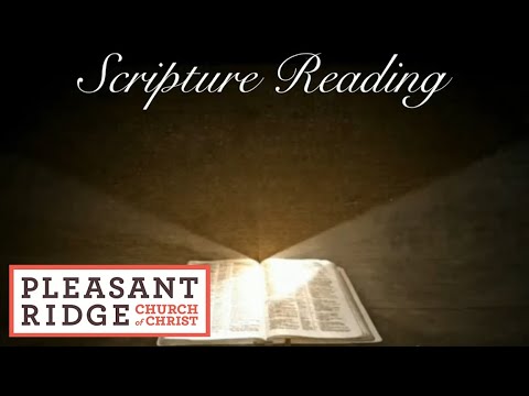 Matthew 25:34-40 ~ Read by Ray