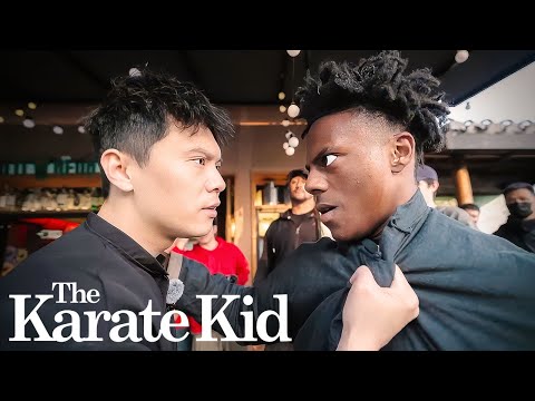 iShowSpeed & Zac Wang Recreate Karate Kid Scenes!