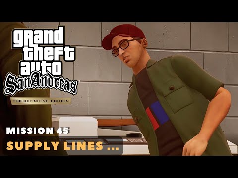 GTA San Andreas Definitive Edition | PS5 Gameplay Walkthrough | Supply Lines... | Part 45