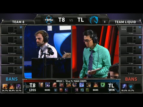 T8 vs TL Highlights - Week 9 Day 1 - NA LCS Summer 2015