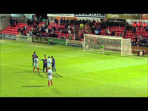 Gol de Camacho (2-1) en el SD Huesca - Recreativo de Huelva - HD