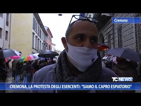 Cremona, shopkeepers protest: "We're the scapegoats."