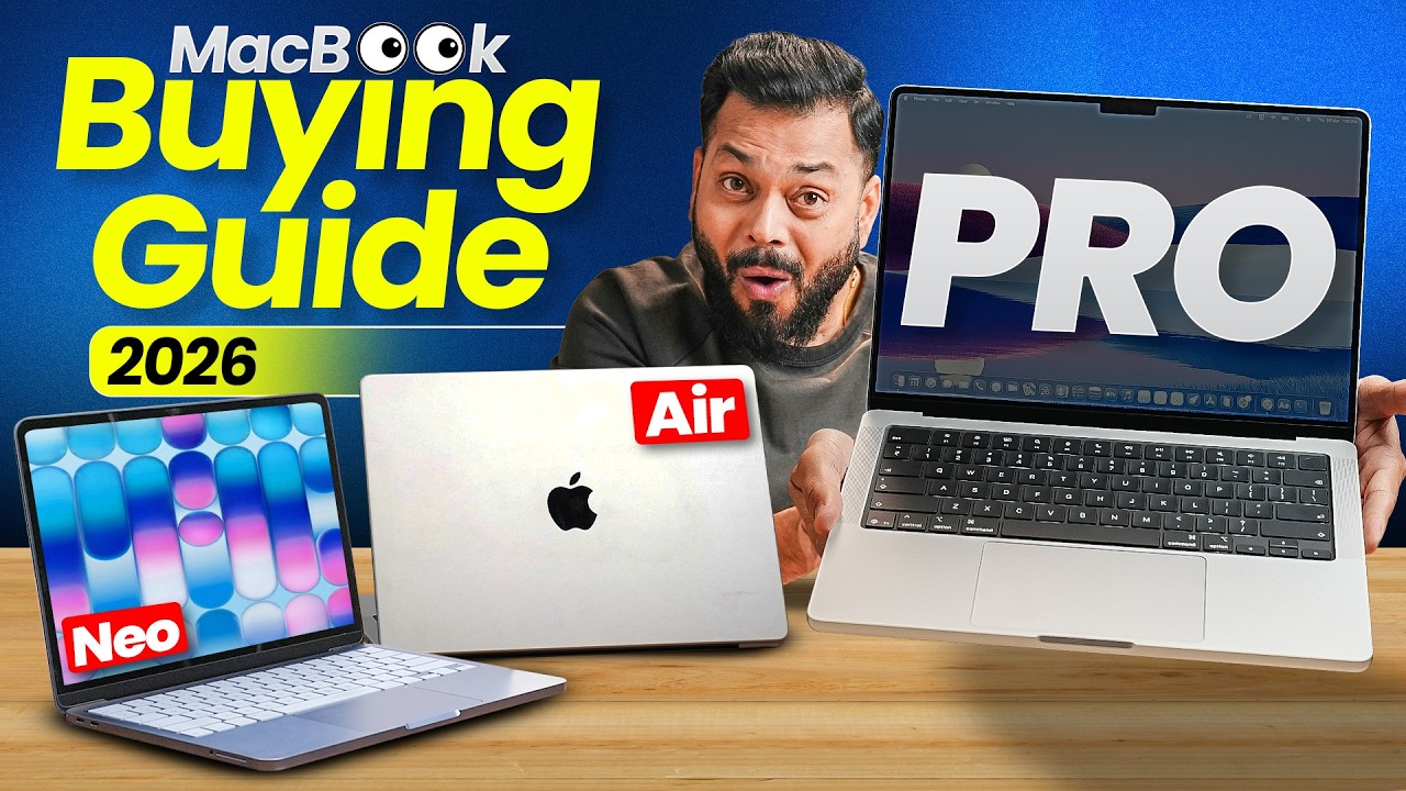 The Ultimate MacBook Buying Guide 2026 ⚡ Neo Vs Air Vs Pro 🍎