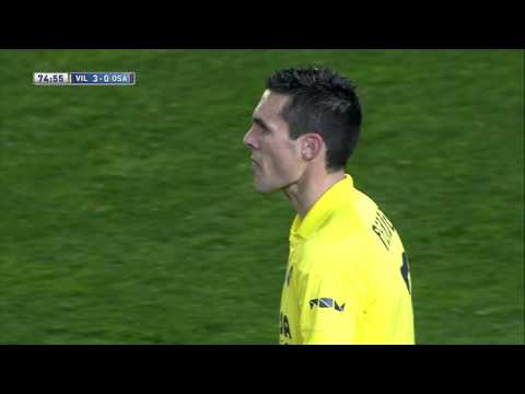Gol de Perbet (3-0) en el Villarreal CF - Osasuna - HD