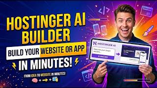 Hostinger AI Builder: Build Your Website or APP in Minutes! 🤖