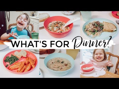 WHAT'S FOR DINNER? PICKY TODDLER FAVORITES!!! | FAMILY MEAL IDEAS + RECIPES 2019 | Justine Marie