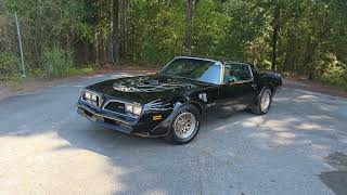 1978 Pontiac Firebird Trans Am SE Walk Around and Drive By