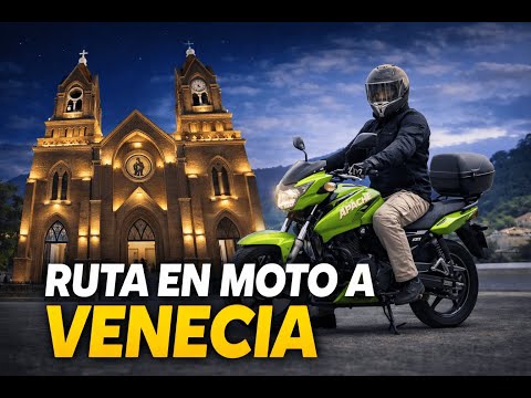 Ruta en moto a Venecia Antioquia 🇨🇴| Una ruta que tienes que conocer