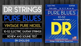 Video thumbnail for DR strings pure blues 10-52 by Francis Solomon