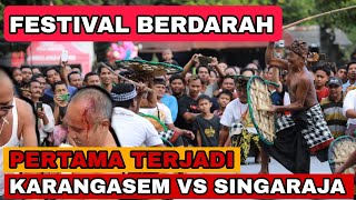 Download lagu PERTAMA TERJADI || Karangasem vs Buleleng || Seraya Culture Fest 2022 || Gebug Ende Seraya BERDARAH mp3