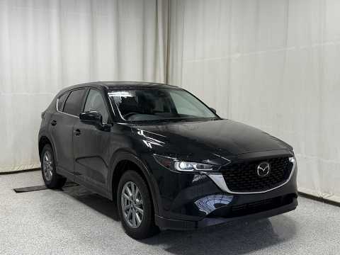 2025 Mazda CX-5 GS AWD in Black for sale at Park Mazda in Sherwood Park, AB