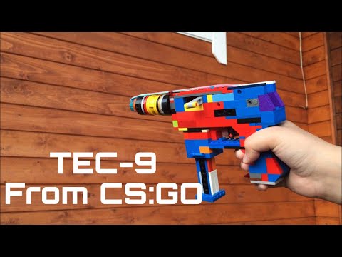 LEGO TEC-9 FROM CS:GO | ЛЕГО TEC-9 из КС:ГО!!!!!!