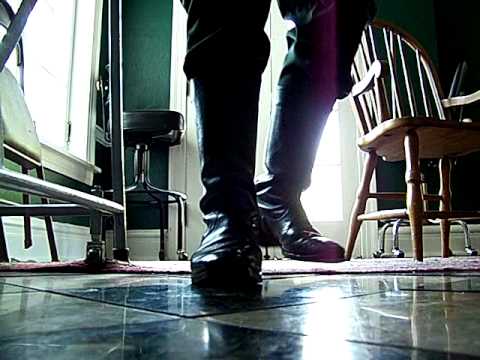 old german jackboots with heel irons I found in a box