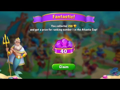 🏆Fishdom: Atlantis Cup - First Place🥇 - 26/10/2023