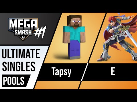 MegaSmash#1 [Pool A] Winners Quarter-Final - Tapsy (Steve) vs E (Roy)