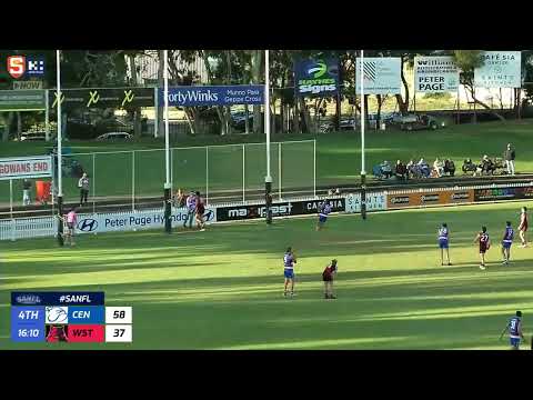 Rd 5 Hostplus SANFL Snapshot - West's Tom Morrish lets fly from 50m