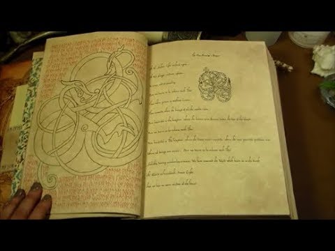 Handmade Book of Shadows Update Part 1