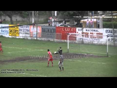 LIGA TUCUMANA: Central Norte 3 (2) - Jorge Newbery 3 (0) / Desempate