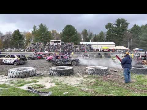 Bethel Motor Speedway Economy Compact Demo Derby heat 2