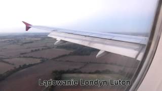 Loty: Londyn Luton (Wielka Brytania) 14.10.2012: Katowice - LTN oraz LTN - Katowice