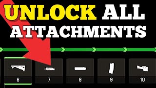 How To Unlock ALL ATTACHMENTS in MW2 BETA! ( Gunsmith Explained ) Unlock Different Optics & More