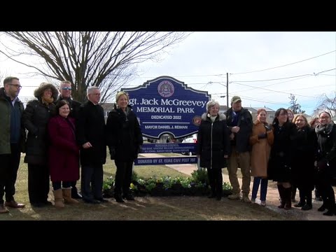 NJ Carteret Sergeant Jack McGreevy Memorial Park