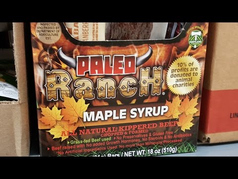 Maple Syrup Beef Jerky? (Paleo Ranch)
